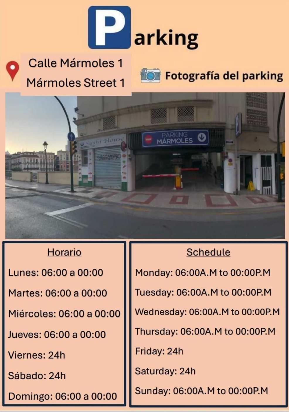Apartment 3 Y 3 Baths Y Aparcamiento Catedral Malaga